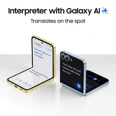 Samsung Galaxy Z Flip6 5G smarttelefon 12/512GB (blå)