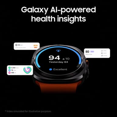 Samsung Galaxy Watch Ultra LTE (mørk grå)