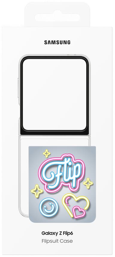 Samsung Galaxy Z Flip6 Flipsuit deksel (grå)