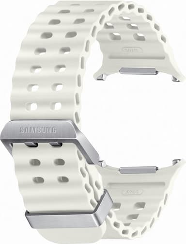 Samsung Galaxy Watch Ultra Marine klokkerem (hvit sand)