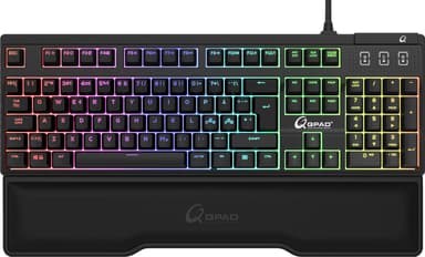 QPAD MK75 gamingtastatur (sort)