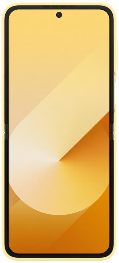 Samsung Galaxy Z Flip6 silikondeksel (gul)