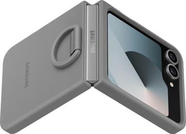 Samsung Galaxy Z Flip6 silikondeksel (grå)