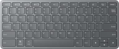Lenovo trådløst tastatur for flere enheter (Luna Grey)