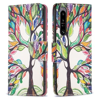 Til Sony Xperia 1 VI Lommebok-deksel Mønsterdeksel