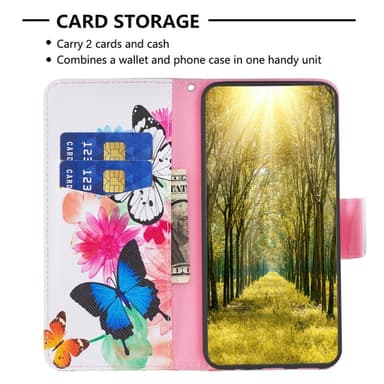 Til Sony Xperia 10 VI Lommebok-deksel Deksel Mønsterdeksel