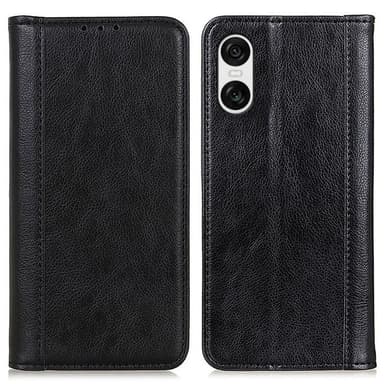 Til Sony Xperia 10 VI Lommebok-deksel - Svart
