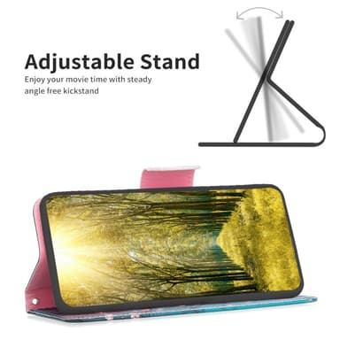 Til Sony Xperia 10 VI Lommebok-deksel Deksel Mønsterdeksel