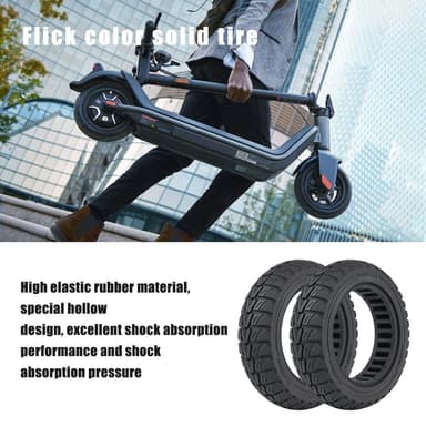 Dekk Niu Scooter 9.5* 2.5-6.1 Gummi Dekk Honeycomb