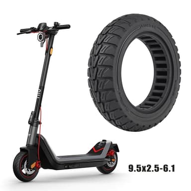 Dekk Niu Scooter 9.5* 2.5-6.1 Gummi Dekk Honeycomb