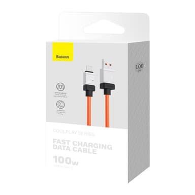 BASEUS CoolPlay-serien 1m USB C ladekabel 100W