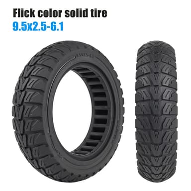 Dekk Niu Scooter 9.5* 2.5-6.1 Gummi Dekk Honeycomb