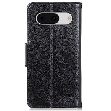 Til Google Pixel 8a Lommebok-deksel Textured Split - Svart