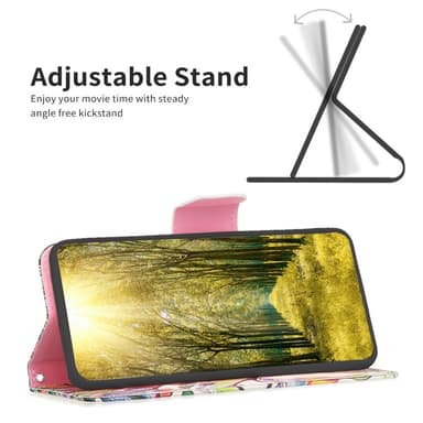 Til Sony Xperia 10 VI Lommebok-deksel Deksel Mønsterdeksel