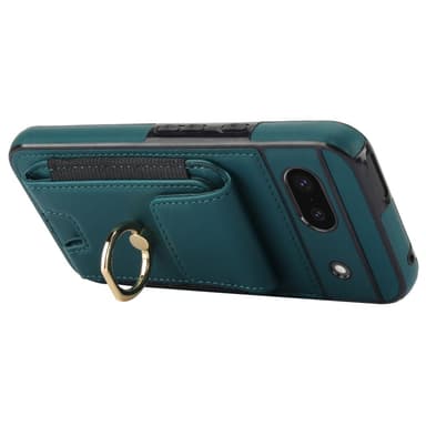 For Google Pixel 8a Kickstand Case Telefonveske med Kortspor - Grønn
