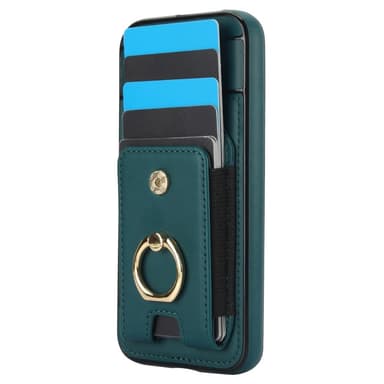 For Google Pixel 8a Kickstand Case Telefonveske med Kortspor - Grønn