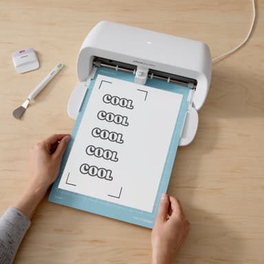 Cricut Printable Vinyl A4-ark tolv-pakning (gjennomsiktig)