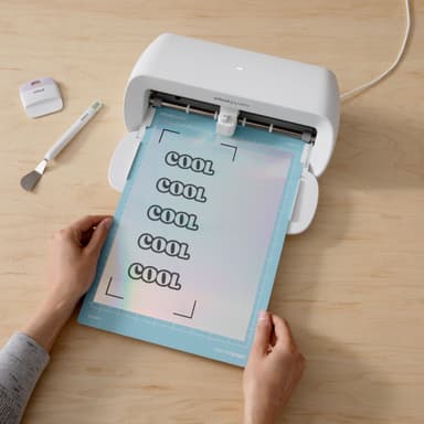 Cricut Printable Vinyl A4-ark ti-pakning (sølv)