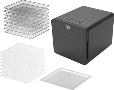 Raw dehydrator DH8 (rustfritt stål)
