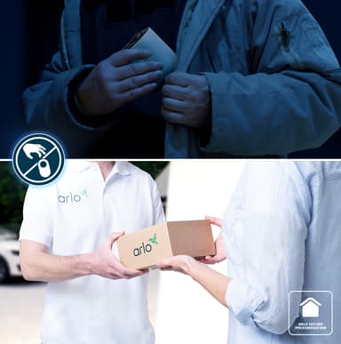 Arlo Essential 2K overvåkningskamera (2-pakning)