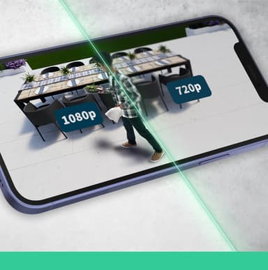 Arlo Essential FHD overvåkningskamera (2-pakning)