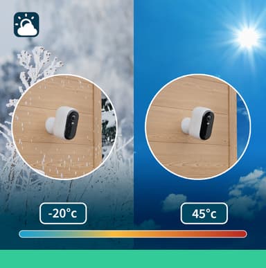 Arlo Essential HD XL utendørs sikkerhetskamera (2-pakning)