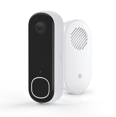 Arlo 2K videodørklokke med Arlo Chime 2 (1-pakning)