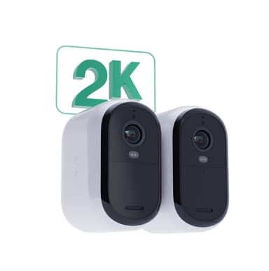 Arlo Essential 2K XL utendørs sikkerhetskamera (2-pakning)