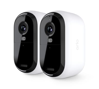 Arlo Essential 2K overvåkningskamera (2-pakning)