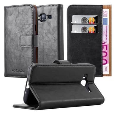 Samsung Galaxy J3 2016 lommebokdeksel etui (svart)