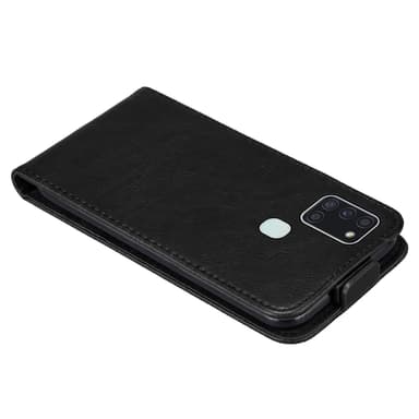Samsung Galaxy A21s deksel flip cover (svart)