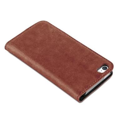 lommebokdeksel iPhone 5 / 5S / SE 2016 case (brun)