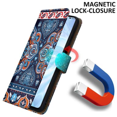 Huawei P30 lommebokdeksel etui (blå)