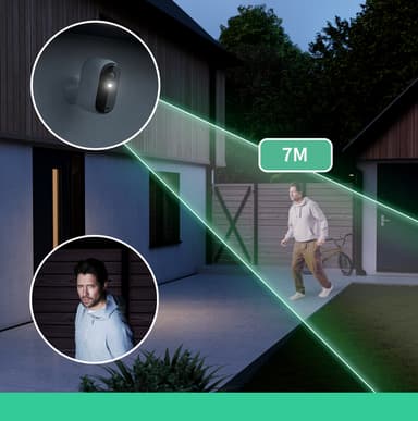 Arlo Essential 2K overvåkningskamera (3-pakning)