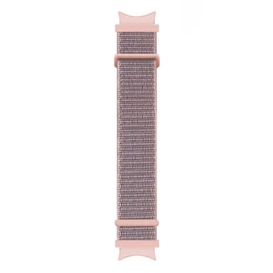 Nylon klokkereim No-Gap Samsung Galaxy Watch 7 (44mm) - Pink Sand