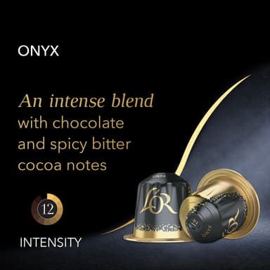 L'OR Espresso 12 Onyx kaffekapsler (10 kapsler)