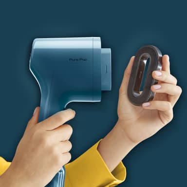 Tefal Pure Pop håndholdt steamer (blå)