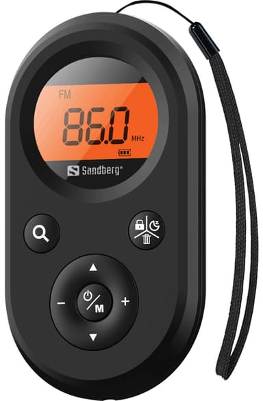 Sandberg Recharge 421-02 FM+AM lommeradio