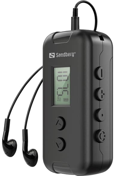 Sandberg Recharge 421-01 FM-lommeradio