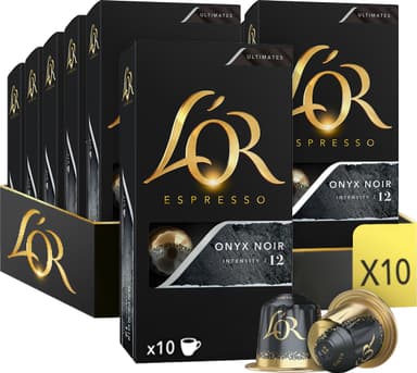 L'OR Espresso 12 Onyx kaffekapsler (10 kapsler)