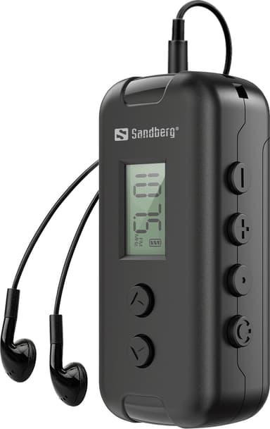 Sandberg pocket FM radio (AAA battery)