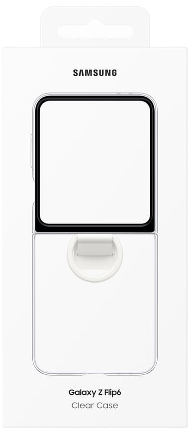Samsung Galaxy Z Flip6 klart deksel (gjennomsiktig)