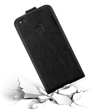 Huawei P10 LITE deksel flip cover (svart)
