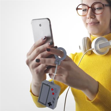 TPU AirPod etui Veske (grå)