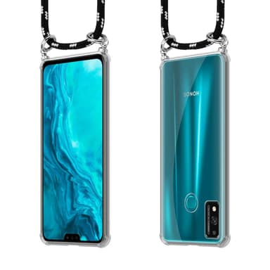 Honor 9X LITE Deksel med Halskjede (svart)