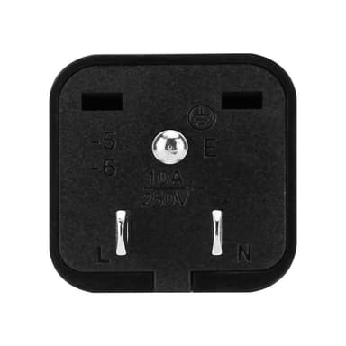 4x Socket Adapter Reise Plug Converter (type b)