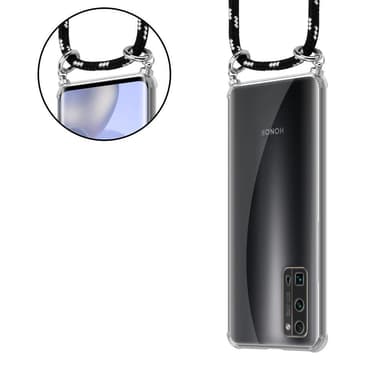 Honor 30 PRO Deksel med Halskjede (svart)