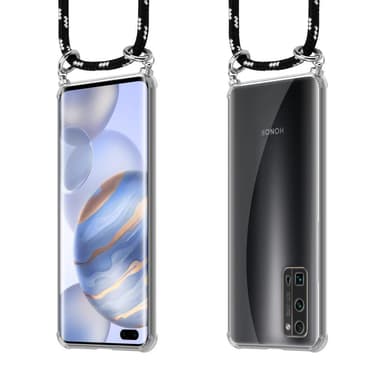 Honor 30 PRO Deksel med Halskjede (svart)
