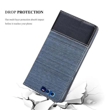 Honor 9 lommebokdeksel etui (blå)