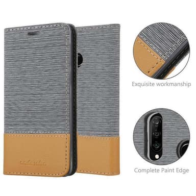 Huawei P30 LITE lommebokdeksel etui (grå)
